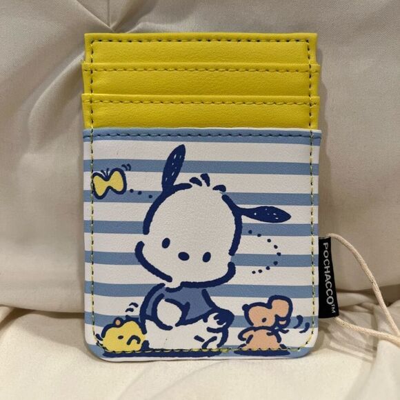 Loungefly Accessories - Loungefly X Sanrio Pochacco Dog & Friends Vertical Cardholder NWT